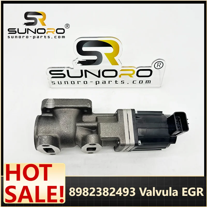 Válvula EGR de Alta Calidad 8-98238249-3 8982382493 6HK1 para Excavadora, Ensamblaje de Motor 4HK1, Válvula de Gas EGR