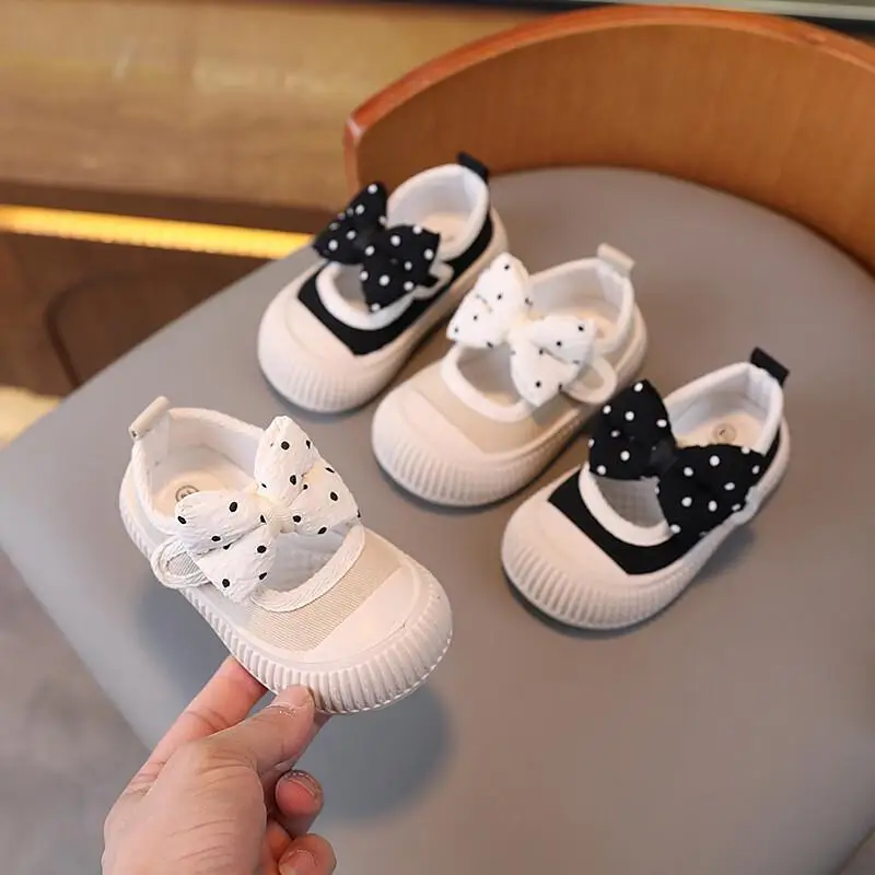 

Kawaii Casual Shoe Children S Shoes Baby Canvas Shoes Soft Sole Infant Walking Shoes Girls Princess Shoes Kids Breathable Square