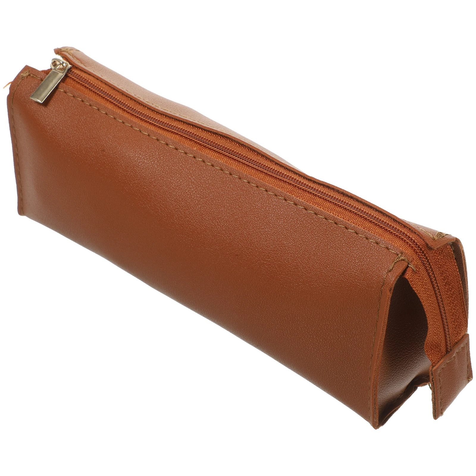 

Brown Capacity Zipper School Supplies Kids Cute Pen Cases Pencils Case Pen Pencil Case Bag Box