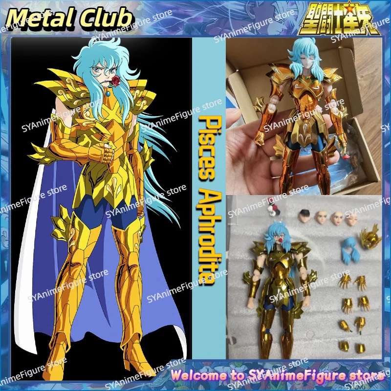 

В наличии: Металлическая фигурка Saint Seiya Myth Cloth EX Pisces Aphrodite Gold Knights of The Zodiac, коллекционная игрушка, подарок