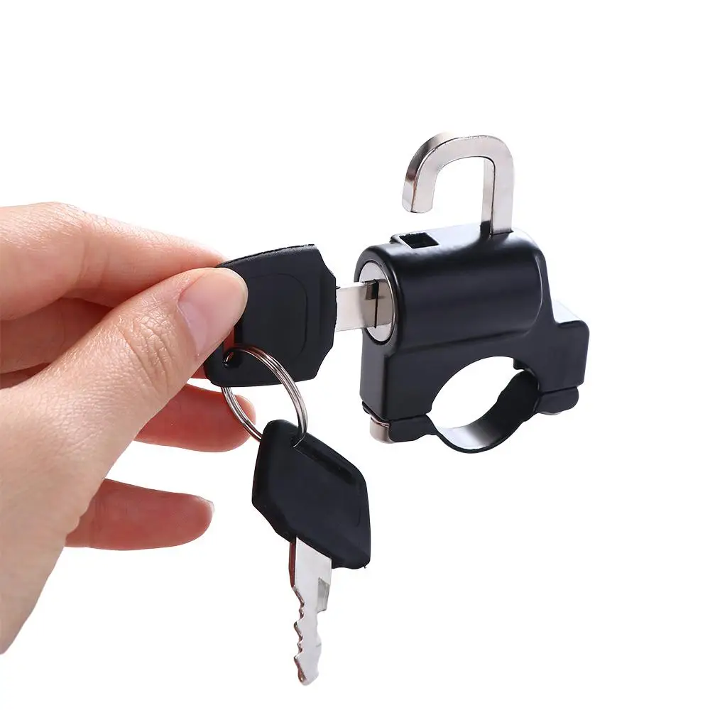 Universal Anti-theft Motorbike Handlebar Lock Helmet Hook Helmet Lock Motorcycle