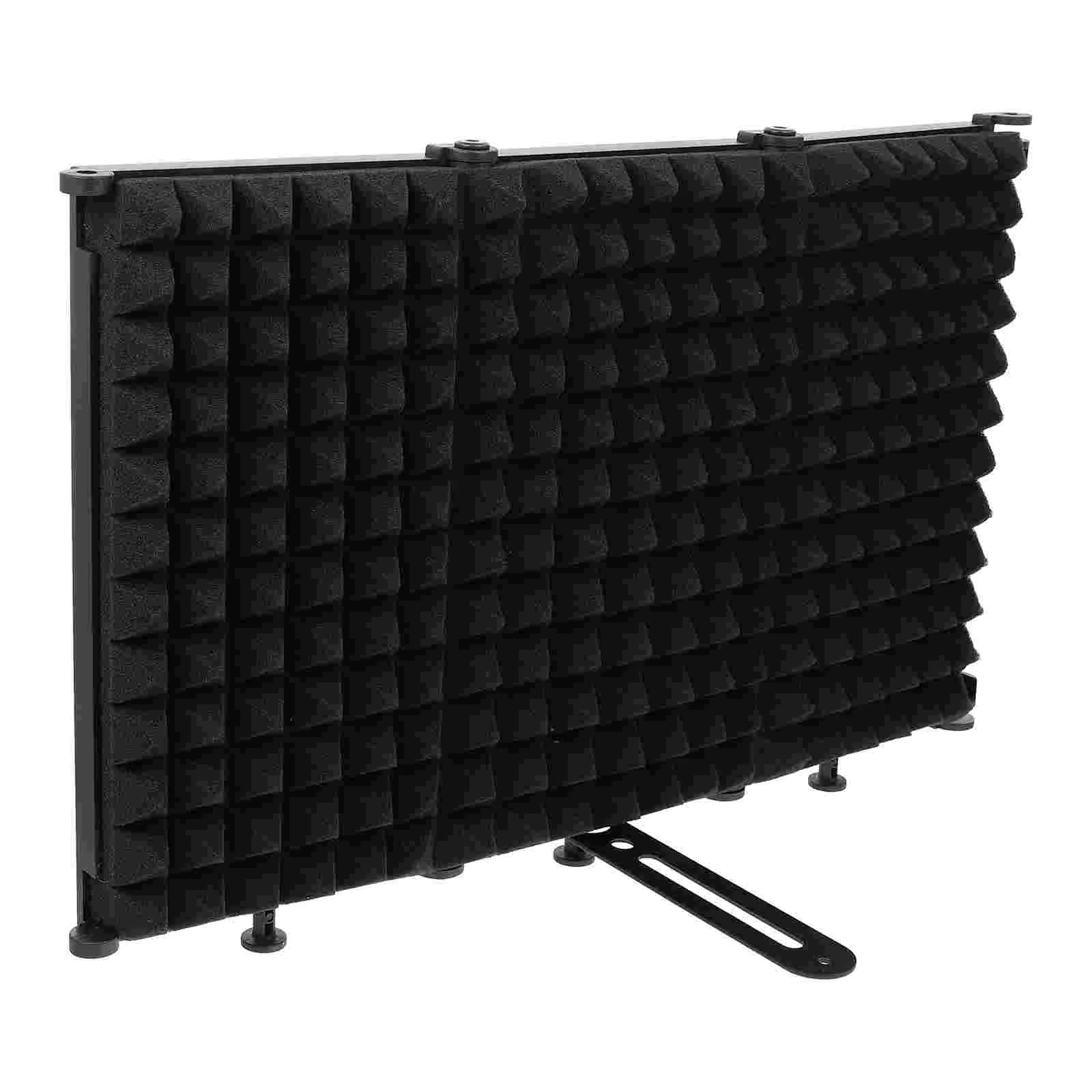 

Microphone Noise Reduction Board Filter Pops Accessory Windproof Shield Foldable Sound Absorbing Foams Microphones