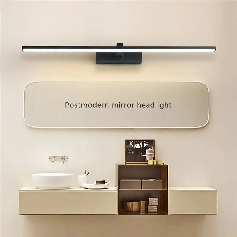 

Modern LED Wall Light Bathroom Hardwares Wall Lamp Lights Aluminum Led Bathroom Bath Mirror Line Lamp Make Up Light