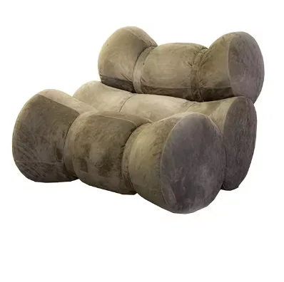Luxury living room sofa cover furniture accent chair retro leather sofa floor sofa accent chair