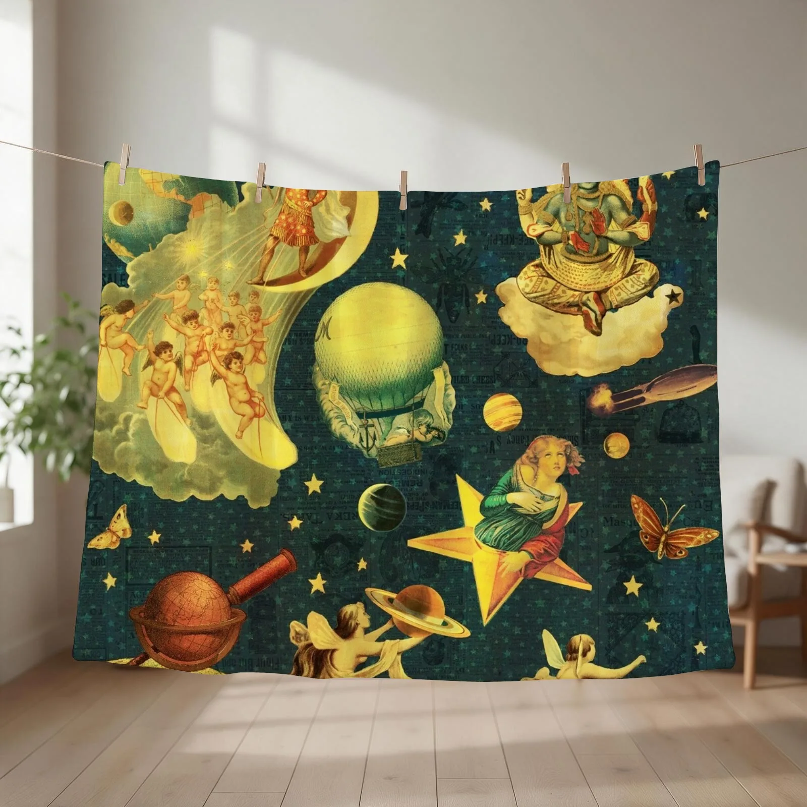 smashing mellon collie star 2021 Throw Blanket couch cozy soft plush fuzzy picnic outdoor blanket