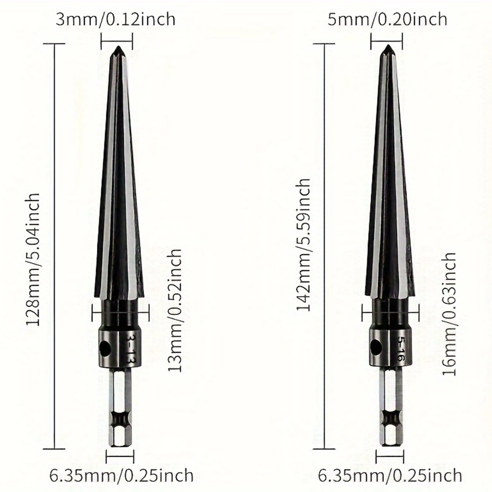 Tapered Hex Reamer, Tapered Reamer, T Handle Taper Reamer, Reamer Tool,Bridge Pin Hole Handheld T Shape Hand Reamer