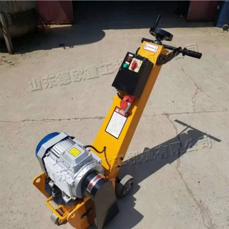 

Concrete pavement chipping machine, cement highway bridge surface roughening machine, road maintenance concrete milling machine