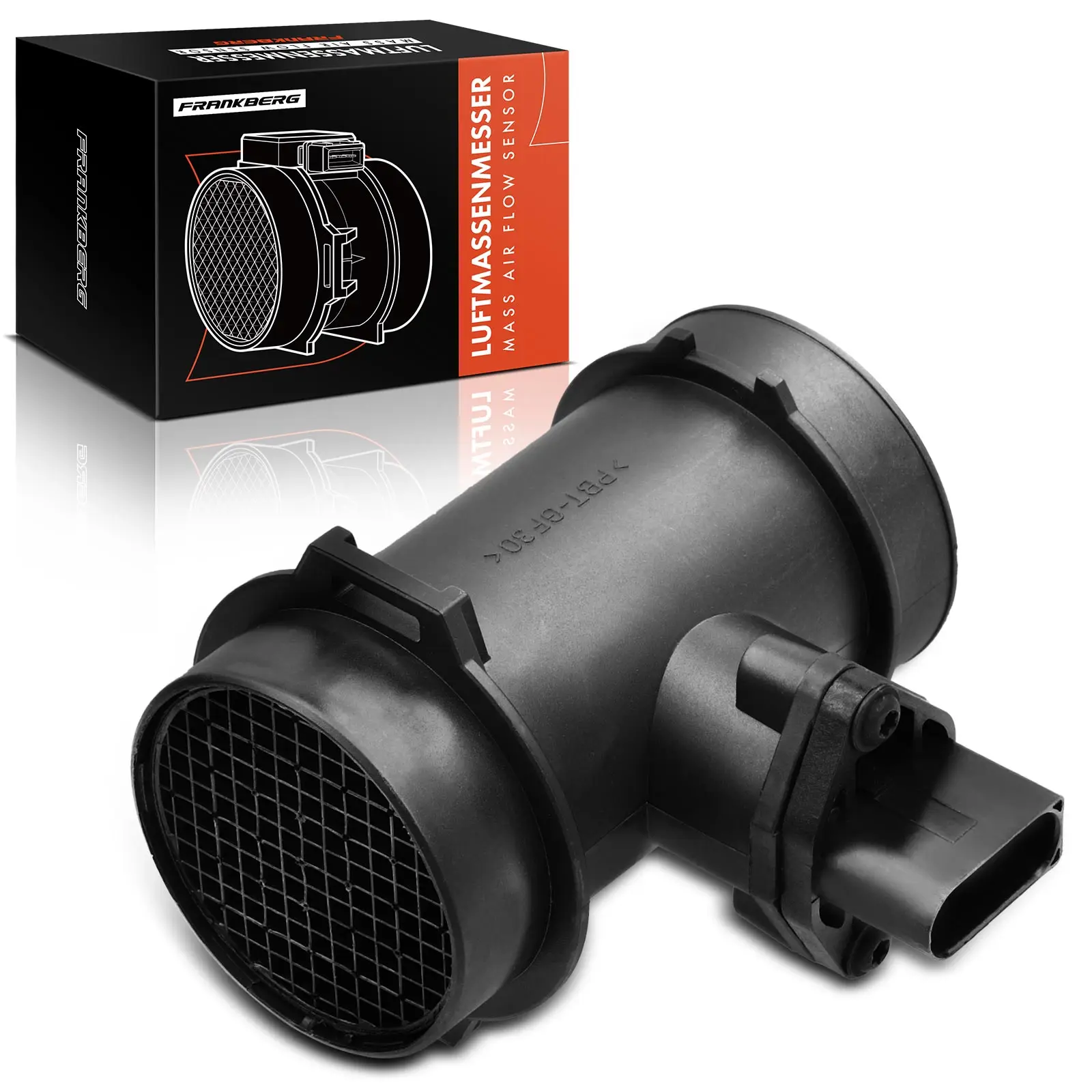 Frankberg 1x luchtmassameter voor Mercedes-Benz C-Klasse S202 W202, E-Klasse S210 W210, W163, R170, B901, 8ET009149-061
