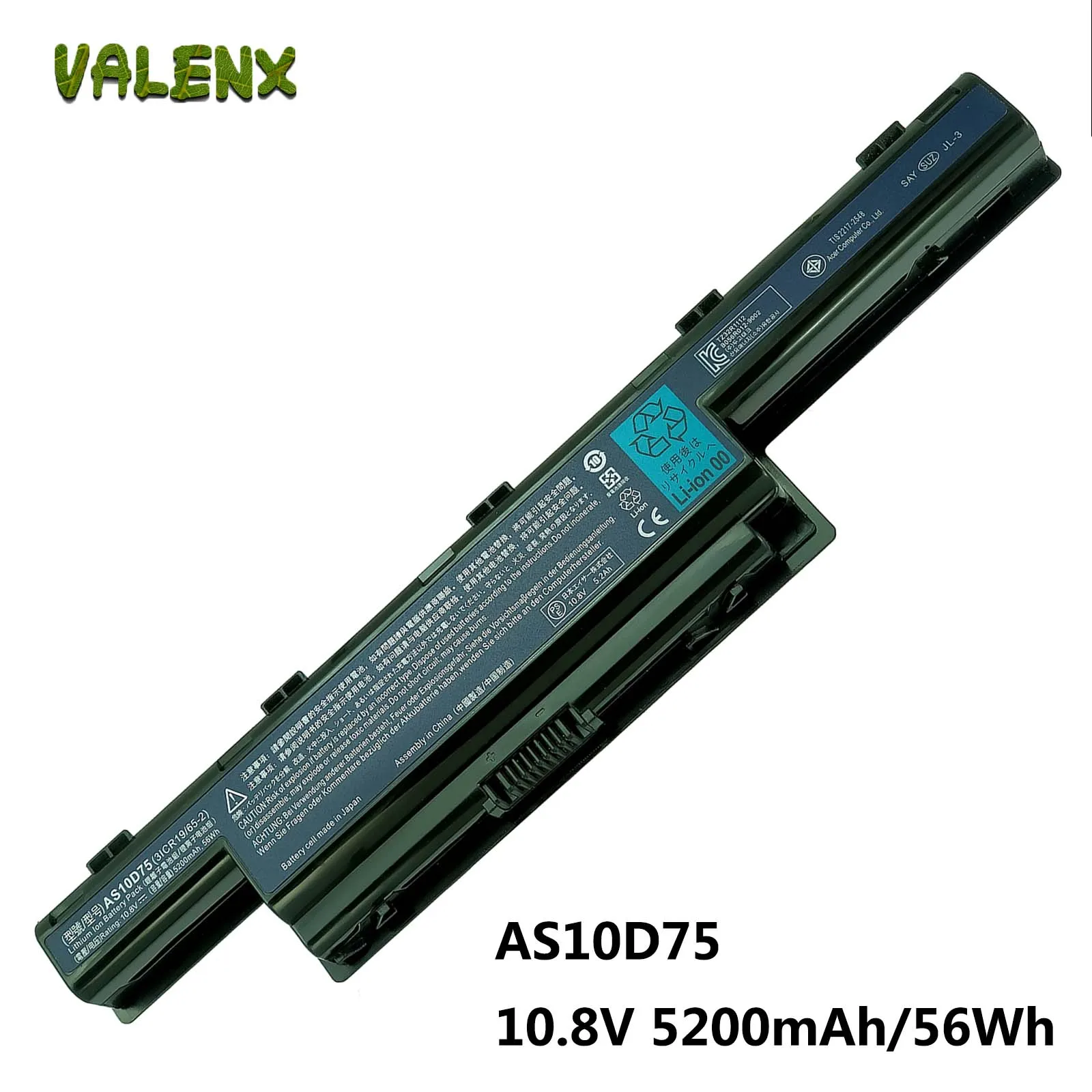 

REPLACEMENT LAPTOP BATTERY FOR ACER AS10D75 View AS4551 Series AS10D75 All Details