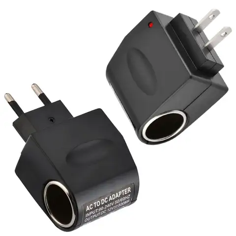 110V-240V to 12V AC/DC Converter EU/US Plug Universal Car Power Socket Adapter Power Supply Transformer Auto Electronics