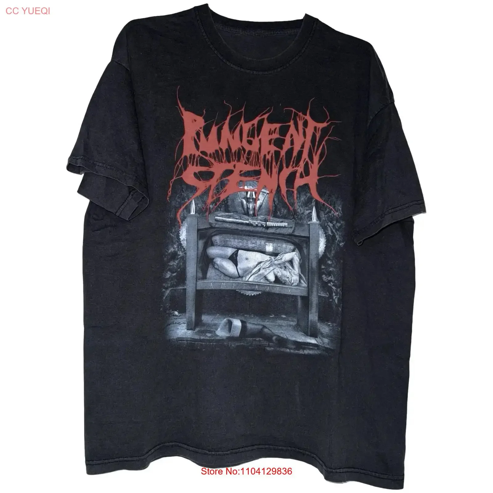 Camiseta Pungent Stench Pig Destroyer Brutal Truth, tallas S a 5XL, UR191, estilo vintage, lavada, transpirable, ropa de diseñador para hombre
