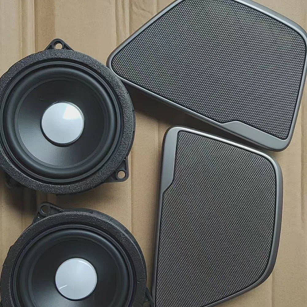 Car Door Speaker Cover For BMW 5 Series G30 2018-2023 Left Right Side Rear Door Speakers Trim Panel HK Brand Hifi System Update