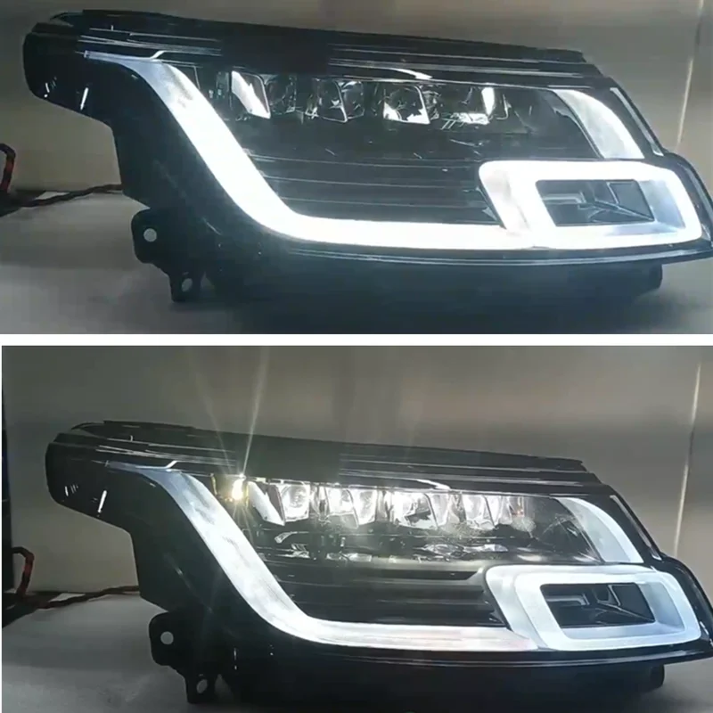4 Eyes Headlight for  L405 2013-2017 Car Front LED Headlights Lamps up to 2018 2019 2020 2021 2022