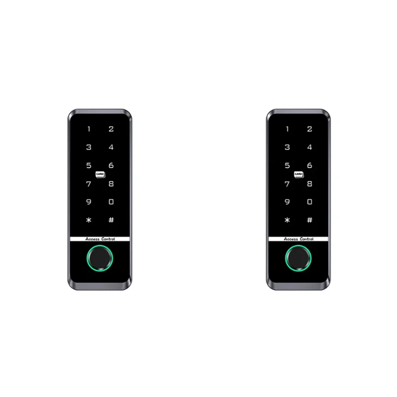 [NEW A09R!】 2X WIFI TUYA App Biometric Fingerprint Access Controller Keypad IP66 Waterproof Standalone Door Access Control Syste