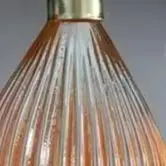 

Christmas tree decoration pendant with golden glass ball