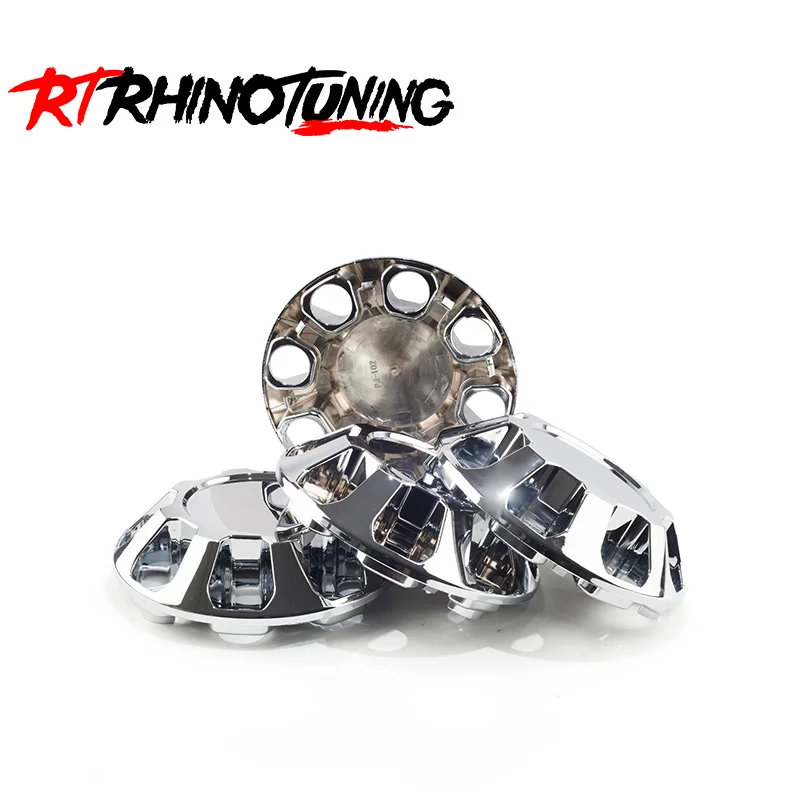 

RhinoTuning 1/4Pcs OD 235mm/9.25" ID 185.6mm/7.31" Center Cap for Rims Fit 2017-2020 Sierra 2500HD Sierra 3500HD #22909152 #5704