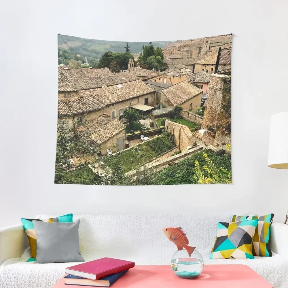 

Italian Rooftops Tapestry Room Aesthetic Room Decorations Aesthetics Room Decoration Korean Style Bedrooms Decorations Tapestry