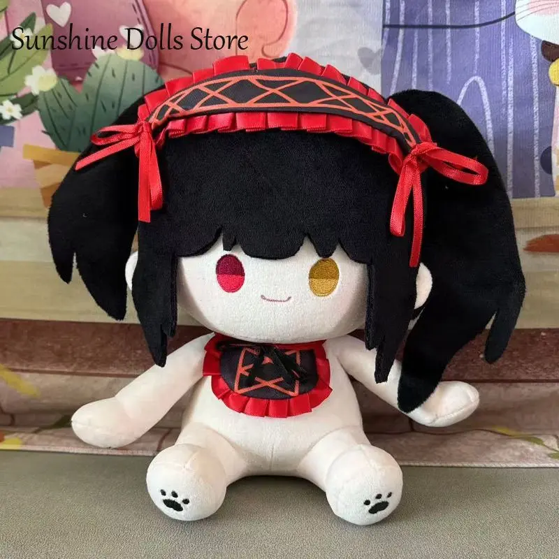 40 CENTIMETRI Anime Ruolo Tokisaki Kurumi Carino Cosplay Postura Seduta Morbido Peluche Corpo della Bambola Vestire Peluche Cuscino Cuscino Regalo di Natale