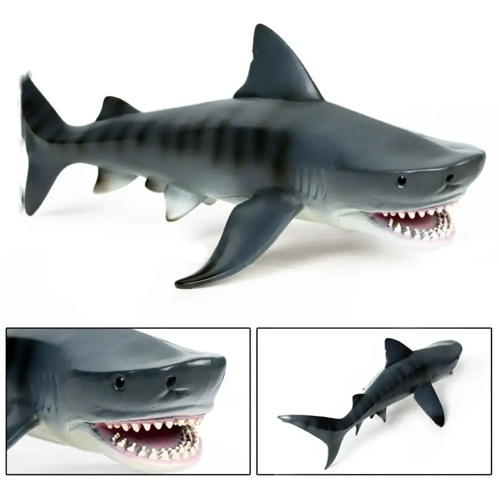 

Plastic Sea Life Animals Model Realistic Handmad Ocean Animals Ornaments Collectible Statue Simulated Shark Decorations