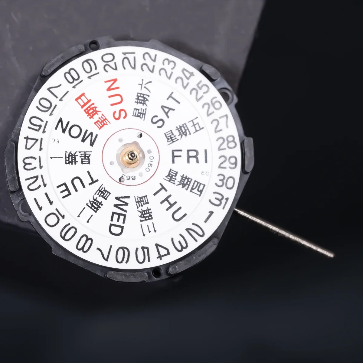 New ax33 movement epson ax33A-3 movement Double Calendar ax33A with day-date display japan movement Chinese and English