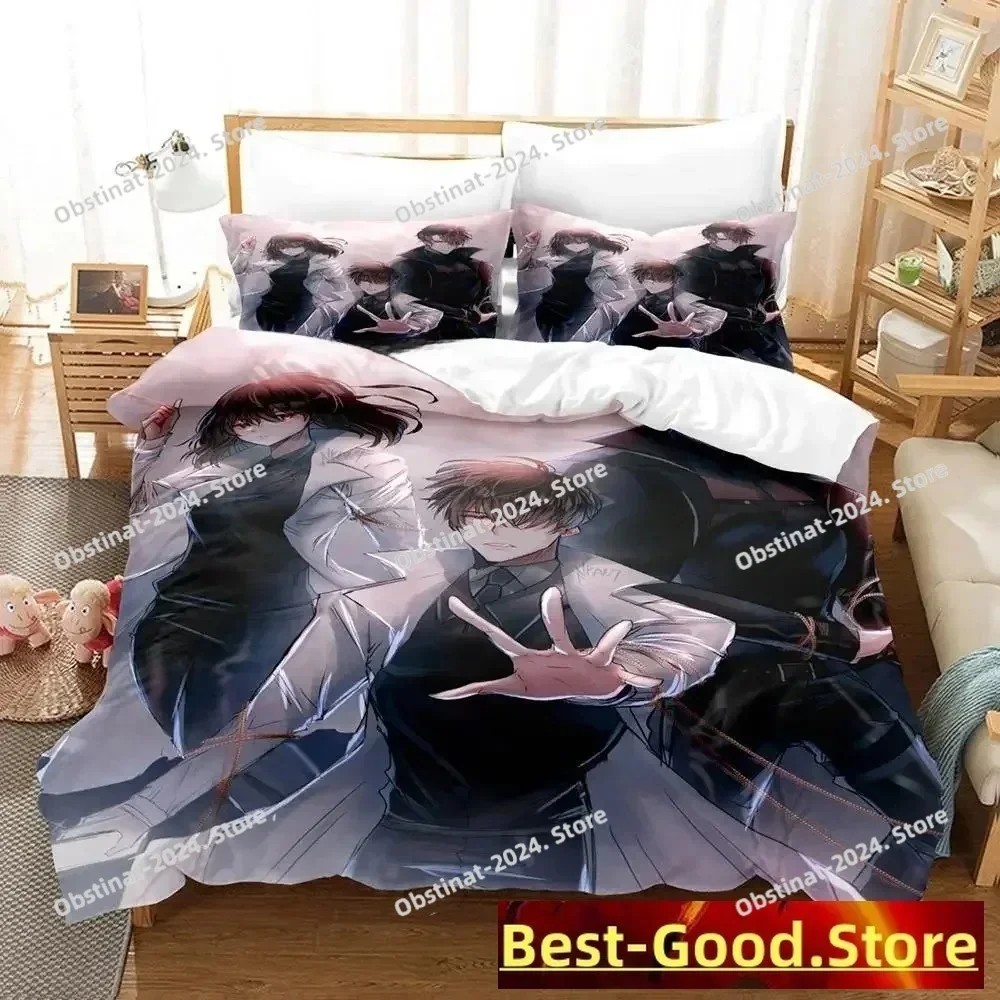 2024 Omniscient Reader 3D Printing Comforter Bedding Set,Duvet Cover Bed Quilt Cover Pillowcase,King Queen Size Bedding Set Kid