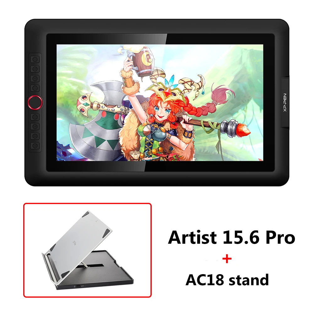 New!!! XPPen Artist 15.6 Pro Drawing Tablet Graphic Monitor Digital Animation Drawing Board with 60 Degrees of Tilt Function