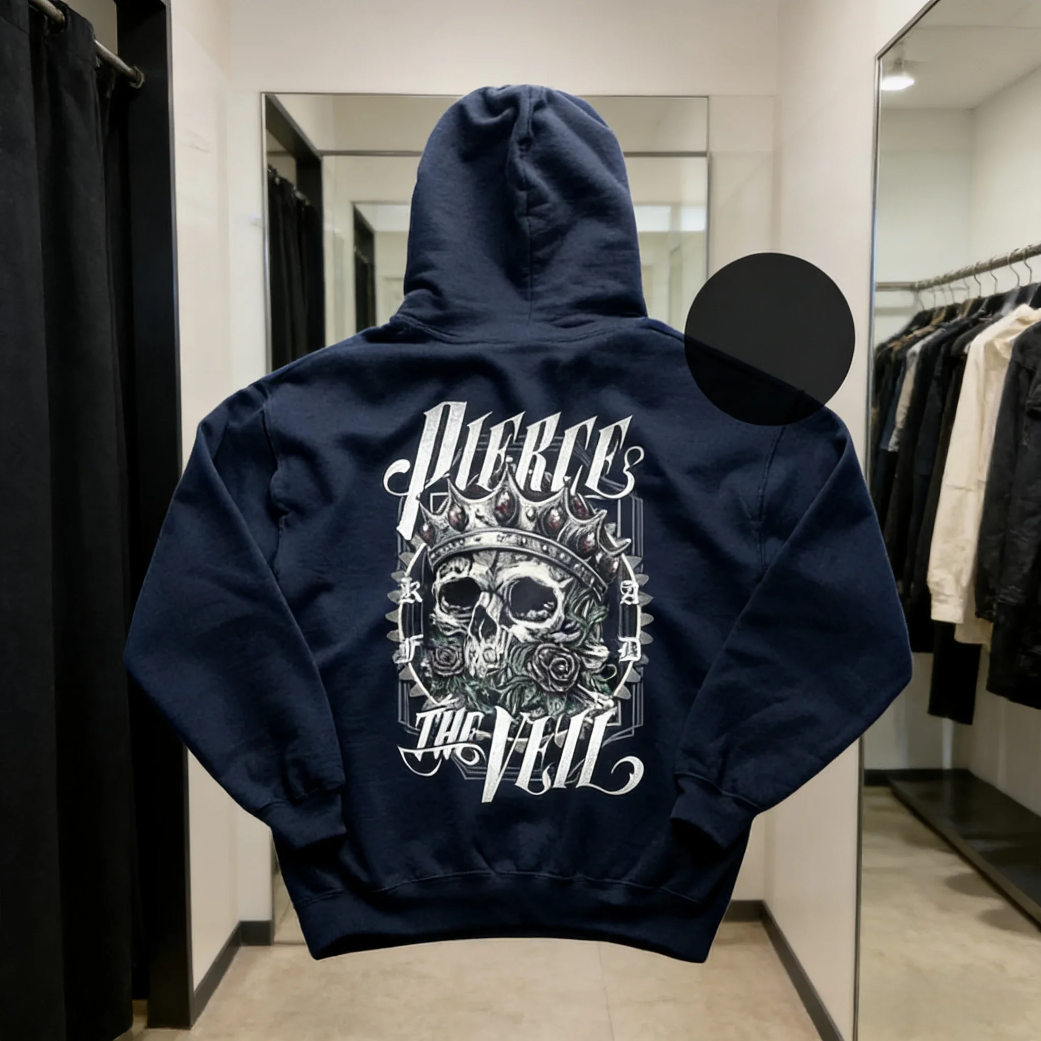 

Толстовка с капюшоном Pierce The Veil Metal Music Collide With The Sky Misadventures Pierce The Veil Merch, одежда унисекс-рокер