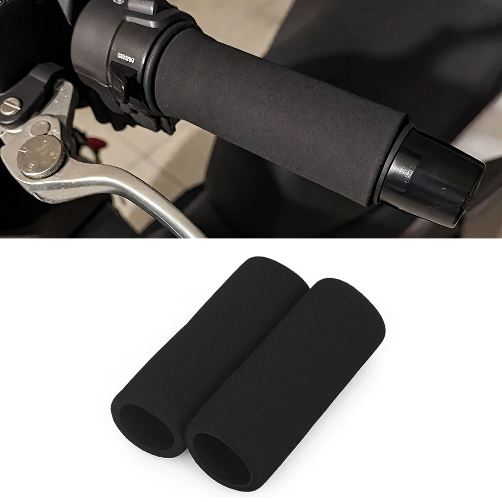 

Motorcycle Handlebar Foam Hand Grips Sponge Gloves Lever Cover Anti-slip 22mm Universal Motocross Dirt Pit Bike Electric Scooter