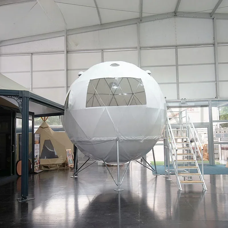 กันน้ําแขวน Tree Dome House Glamping เต็นท์