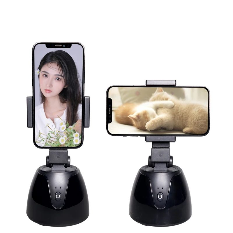 360 Kamera Pelacak Wajah Otomatis Penstabil Gimbal Tongkat Selfie Stik Pelacak Objek Tripod Menembak Pintar untuk Ponsel Langsung