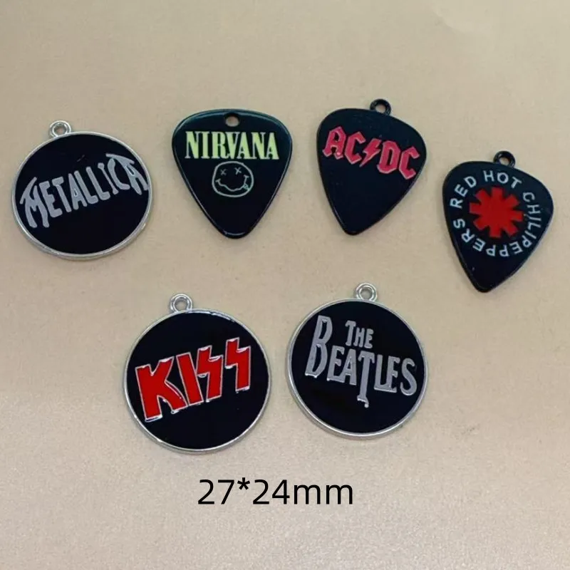10pcs Singer Band Charms for DIY Making Bracelet Earring Nec