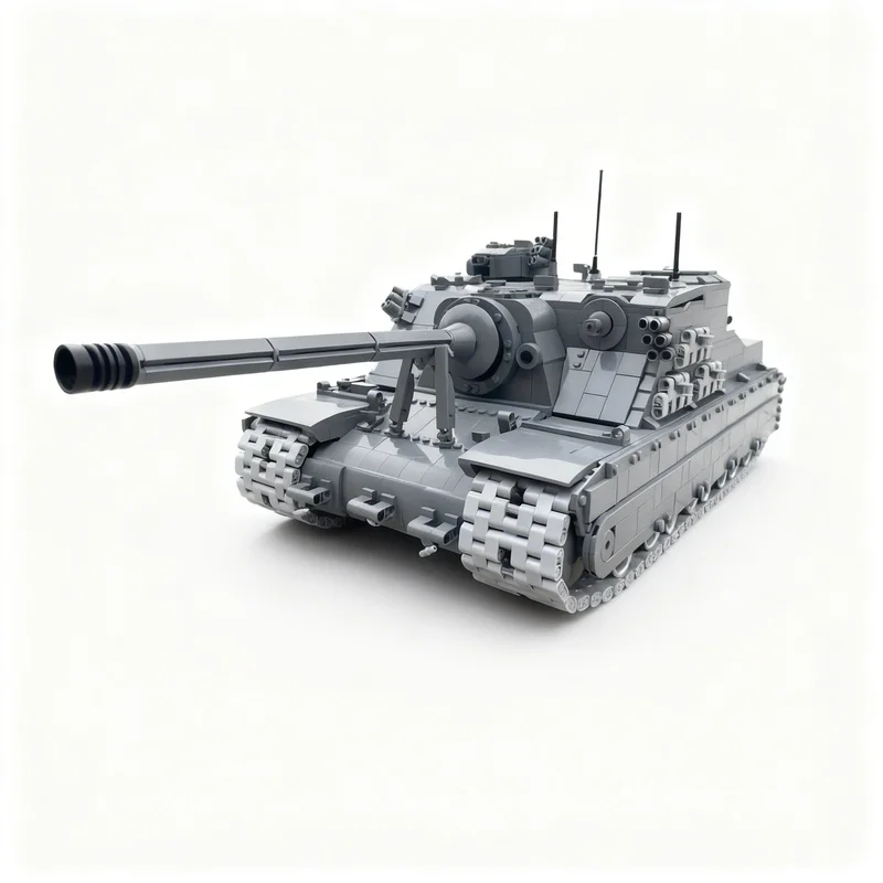 3423pcs MOC A-39 Tortoise Heavy Assault Tank RC V2 Technical Model Building Blocks Toy Display DIY Birthday Collection Assemble