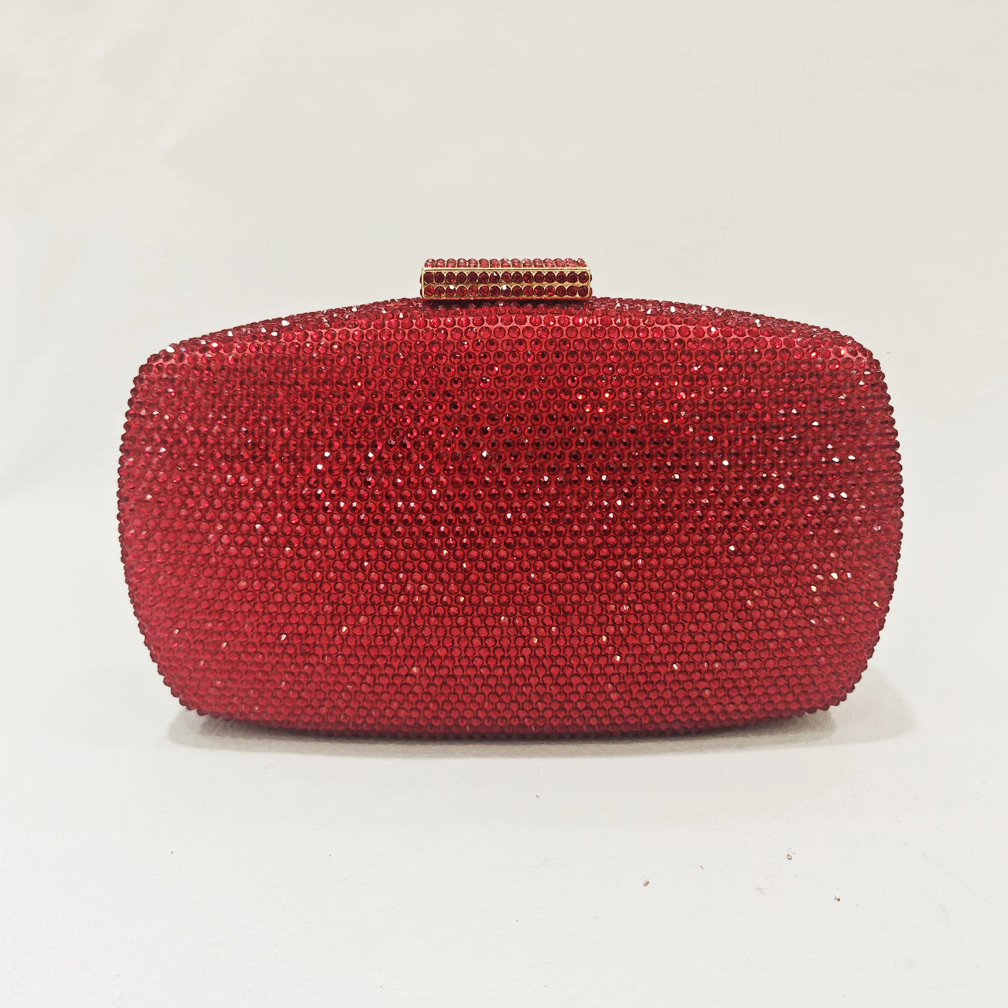 EVEOUT Satijn met kristal avondclutch handtas voor dames, schoudertas