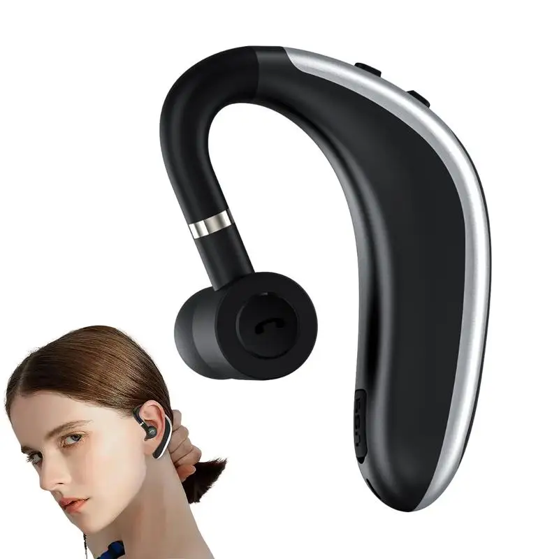 K20 Business Earphone Blue tooth Ear Hook Wireless Headphones with Mic Hands-free Call Headset In-Ear HiFI Music headset