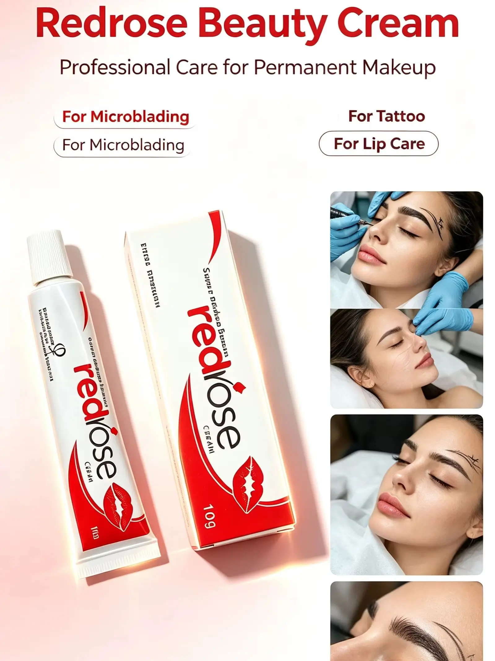 New Arrival  Tattoo Care Cream Before Permanent Makeup Microblading Eyebrow Lips Liner Tattoo Cream10g