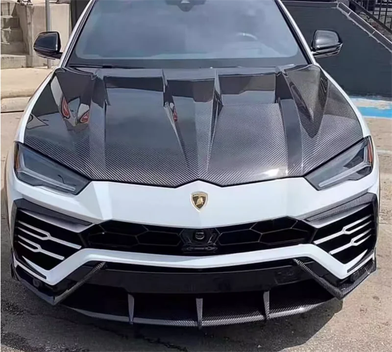 

Real Carbon Fiber Front Bumper Engine Hood Bonnet Vent Cover For Lamborghini URUS 2019-2024 MSY Style