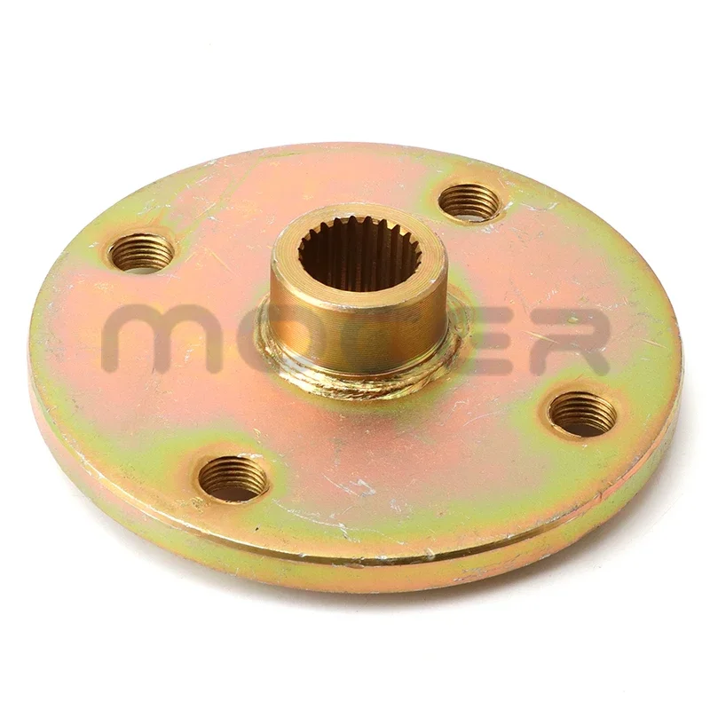 23T 100 مللي متر * 4 M14 * 1.5 STUD محور عجلات للصين 150cc 200cc 250cc300cc الذهاب كارت عربات التي تجرها الدواب الكارتينغ ATV UTV دراجة رباعية المحور الخلفي أجزاء