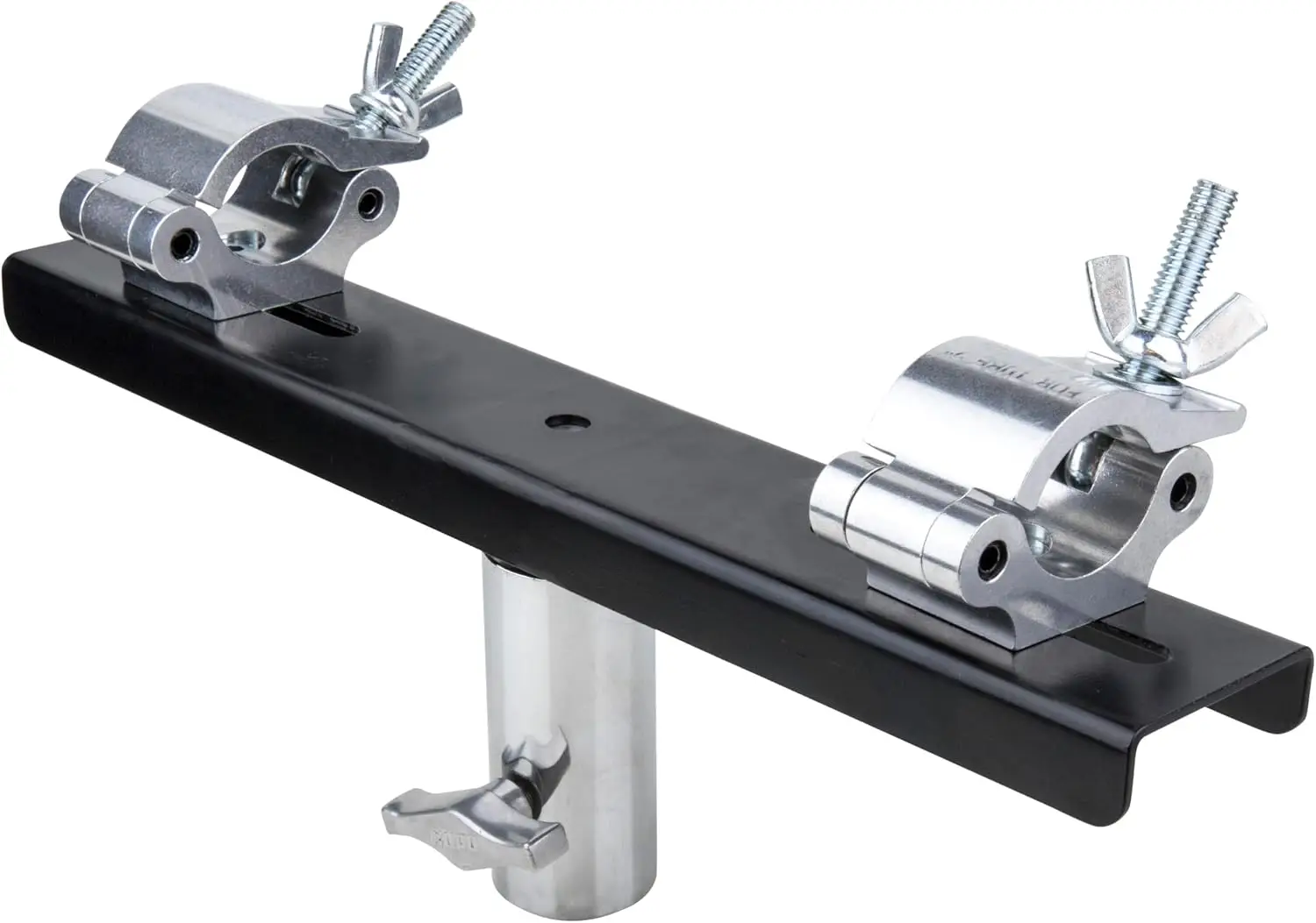 Truss Adapter Coupler, Lightweight Low Profile Rigging Clamp with Junior Spigot for Triangular and Square Truss Systems in Profe