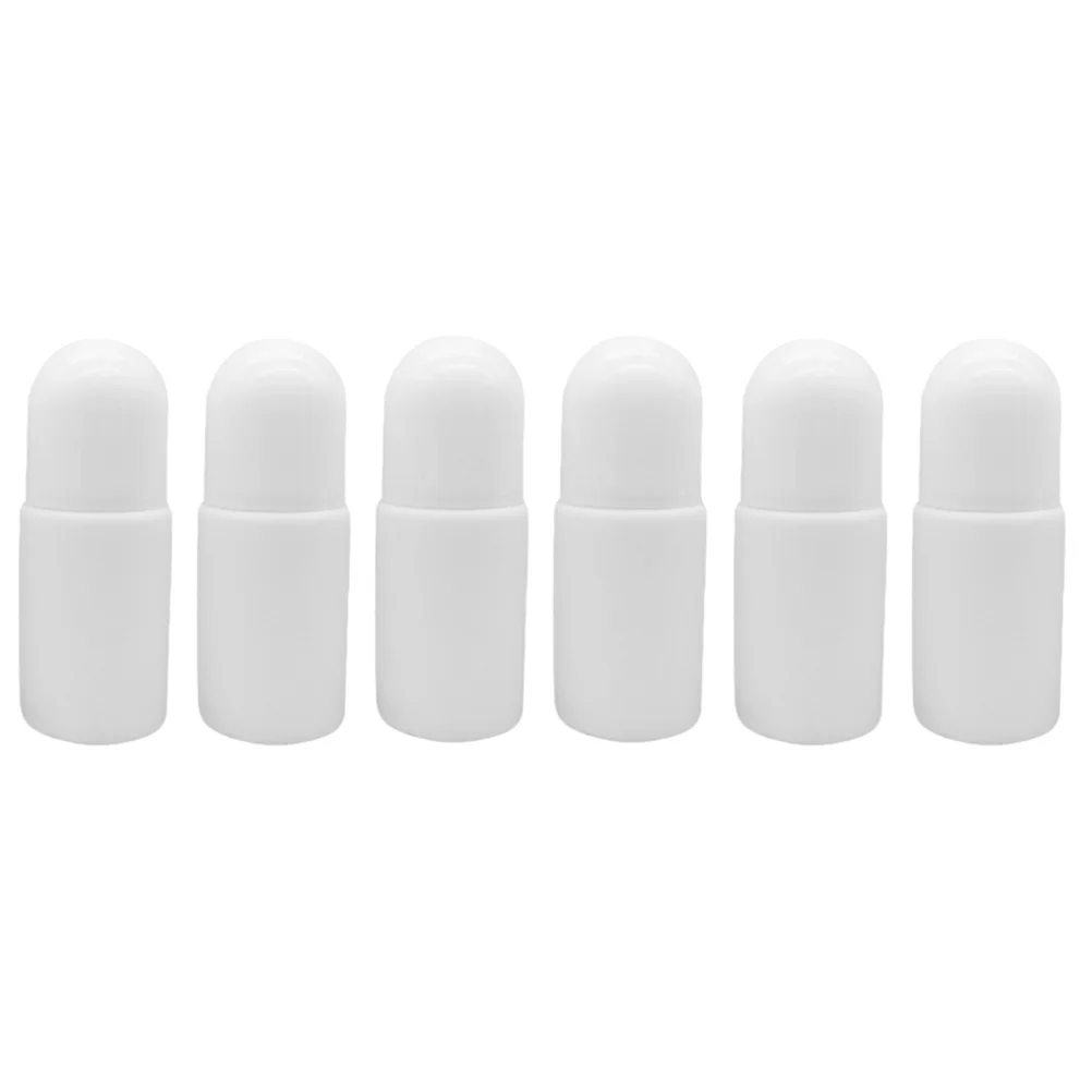 

Artibetter 12pcs 50ML Roller Bottles for Essential Oils Empty Refillable Roll on Bottles DIY Deodorant Containers ( Dropper