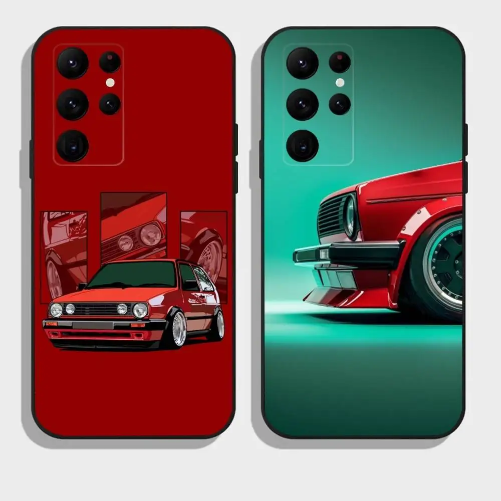 

D-DTM Old Car M-MK1-2 Phone Case For Samsung Galaxy A73,A72,A71,A70,A52,A51 Others Soft Black Cover