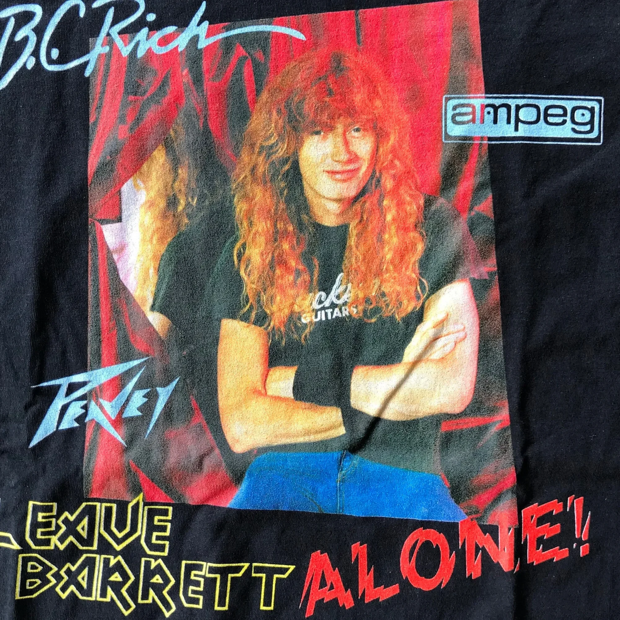 Dave Mustaine Leave Barrett Alone T Shirt