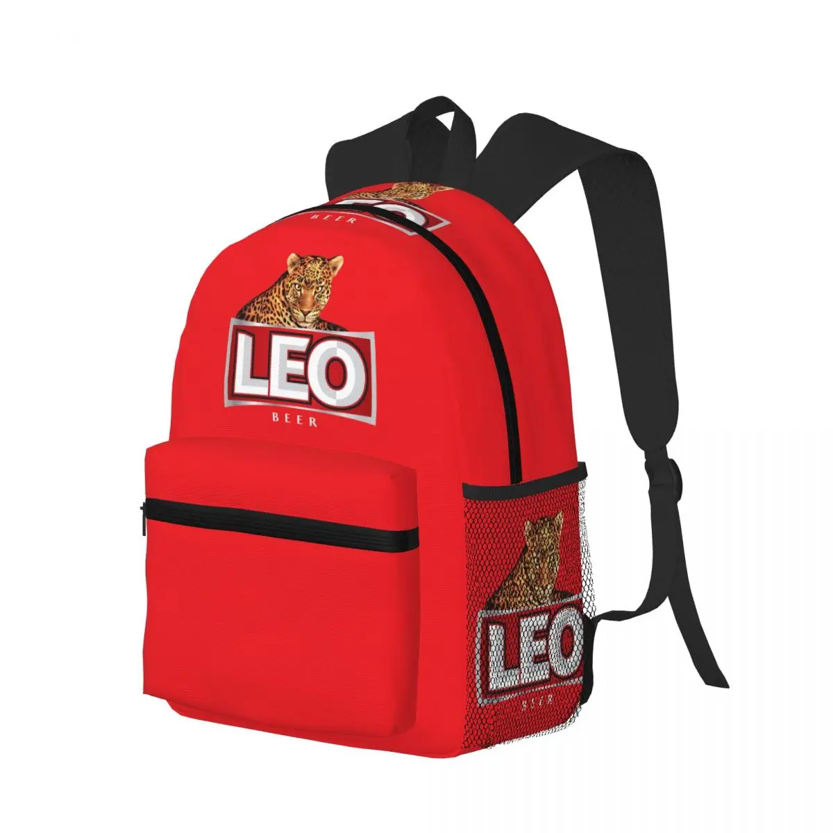 

Leo Beer Bangkok Student Backpack School Bag Hiking Travel Daypack for Boys Girls Bookbag Shoulder Bags