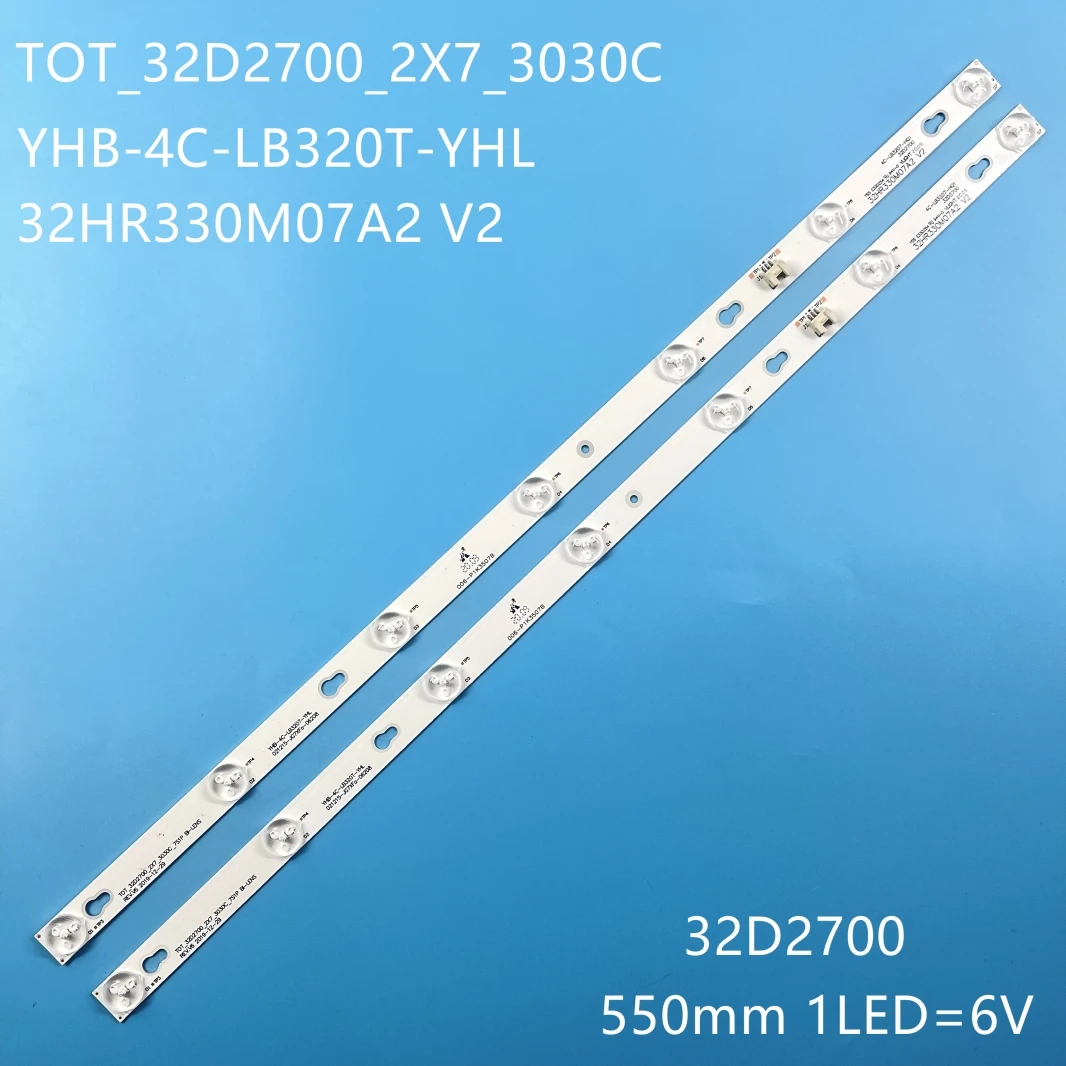 LED Backlight Strip For TELLFUNKEN TF-LED32S19 32S3750 32HR330M07A2 V2 LVW320CSOT 32D2700 HR-56613-12785 YHA-4C-LB320T-YHL