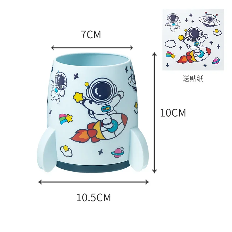 Cute Pen Holder Desk Pen Case Large Capacity Pencil Storage Box Desktop Organizer School Office Stationery