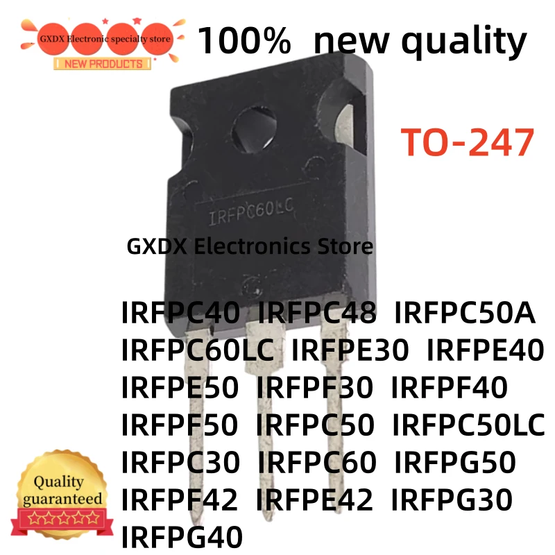 5-10Uds NUEVOS IRFPE50 IRFPF30 IRFPF40 IRFPF50 IRFPC50 IRFPC50LC IRFPC30 IRFPC60 IRFPC40 IRFPE30 IRFPE40 IRFPC48 IRFPC50A IRFPC60LC