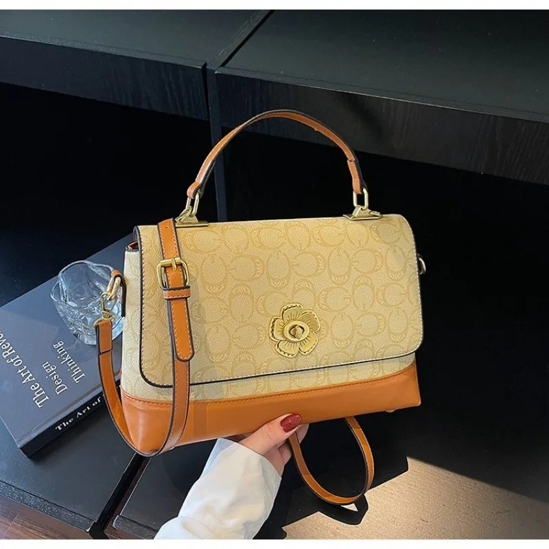 

Solid Color Diaper Bag Ladies Classic Handbag Leather Crossbody Shoulder Messenger Purse Tote Large