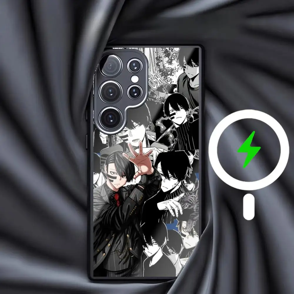 Anime Tougen anki Hot Phone Case For Samsung S26 S25 S24 S23 S22 S21 S20 Plus Ultra Fold A Glass Magnetic Case
