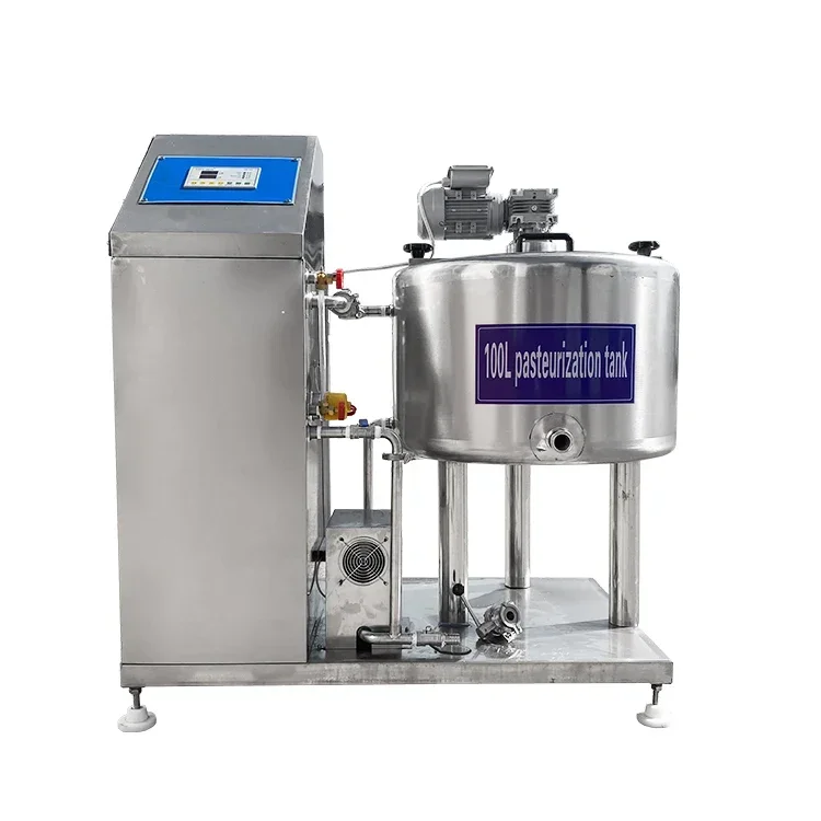 Mushroom gas Small quick pasteurization tank Milk honey pasteurizer