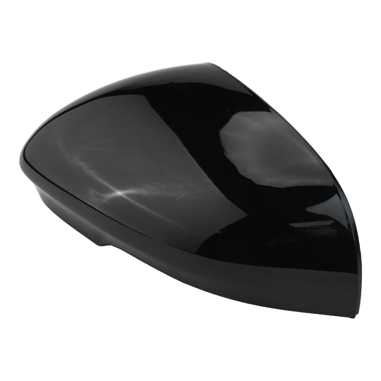 

Car Exterior Upgrade Rear Wing Mirror Cover Glossy Black Cover Direct Replacement For Jaguar Hassle-Free Installation
