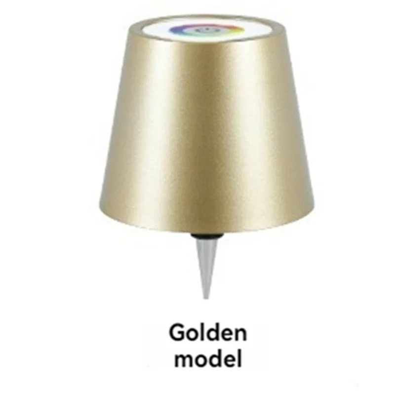 ABMH-2X Lampada per bottiglia wireless Modalità RGB e paralume per bottiglia con regolazione continua a 3 colori Luci per bottiglia ricaricabili per bar G